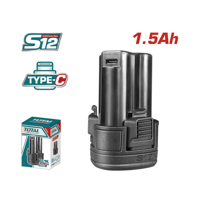 BATERIA LI-ION 1.5AH 12V PARA SERIE S12 USB TIPO C