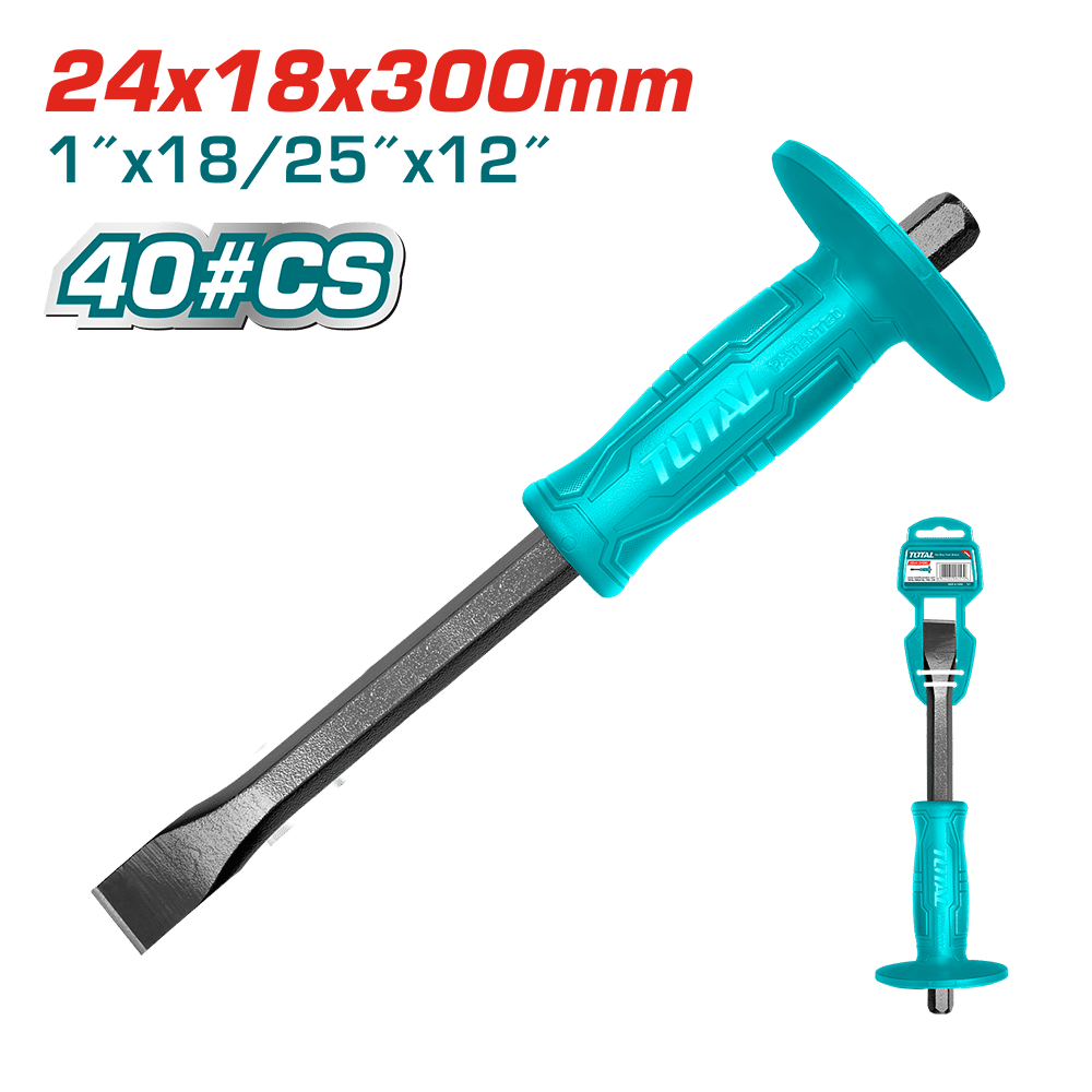 CINCEL DE CORTE FRIO 300MM ACERO AL CARBONO 45