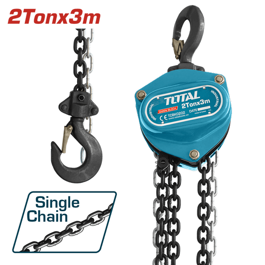TECLE 2TON ALT:3M 335N UNA CADENA INDUSTRIAL