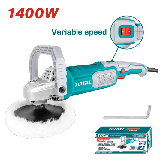 PULIDORA ANGULAR 1400W 1500-3600RPM 180MM INDUSTRIAL