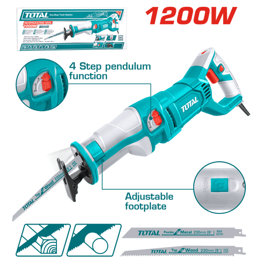 SIERRA SABLE 1200W 1000-2800RPM HOJA SDS
