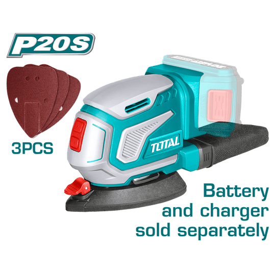 LIJADORA ROTATIVA LI-ION 20V 13000RPM P20S