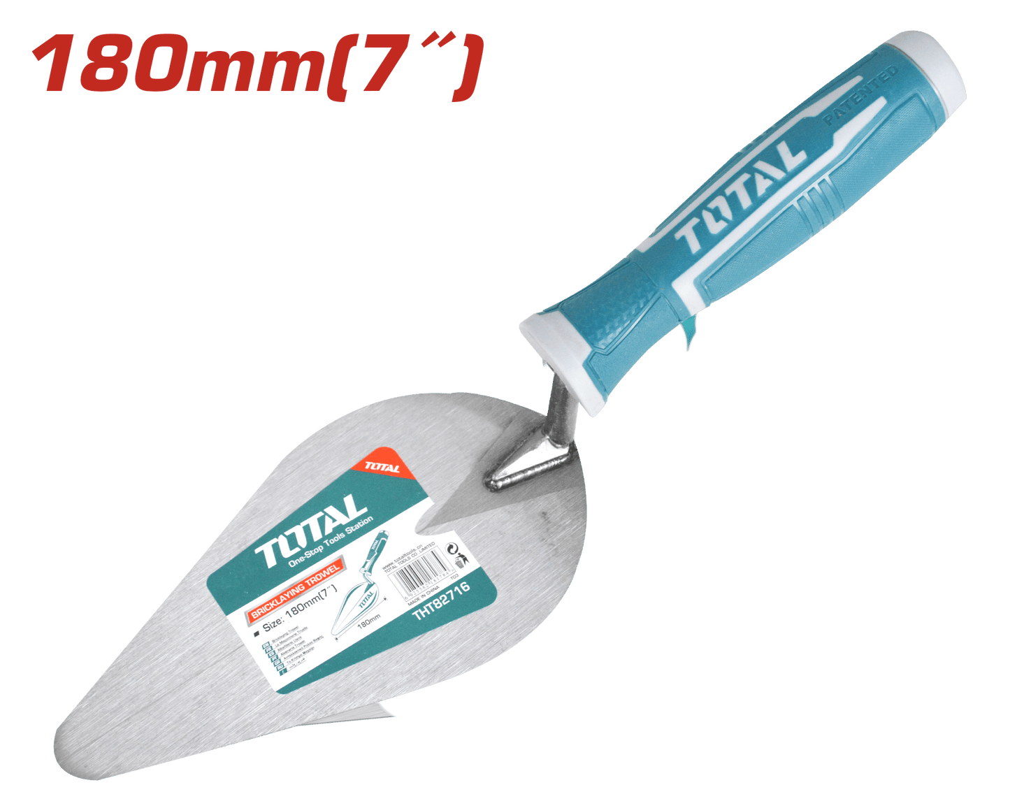 BADILEJO 07'' (180MM) BASTAGO: 9.5MM TOPE METALICO DISEÑO ÚNICO