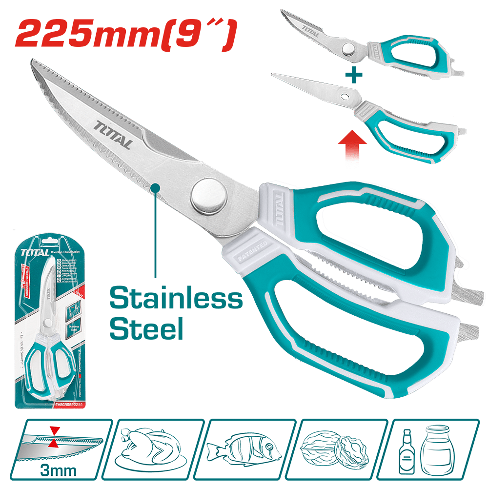 TIJERA PARA COCINA 9"