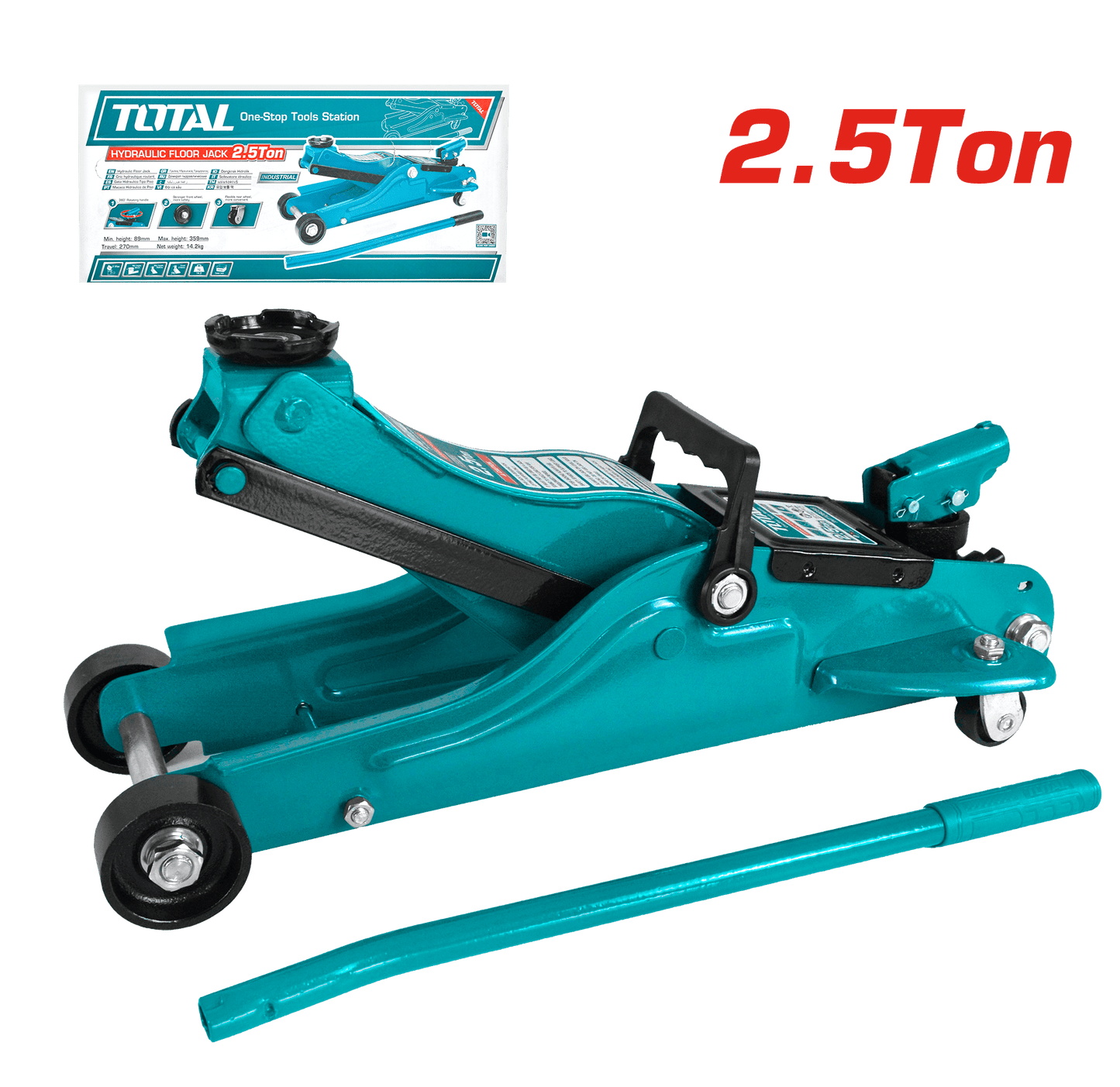 GATA LAGARTO 2.5TON 89-360MM