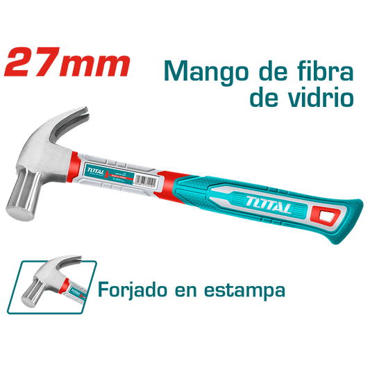 MARTILLO TIPO BRITANICO C/MANGO FIBRA DE CARBON 27MM