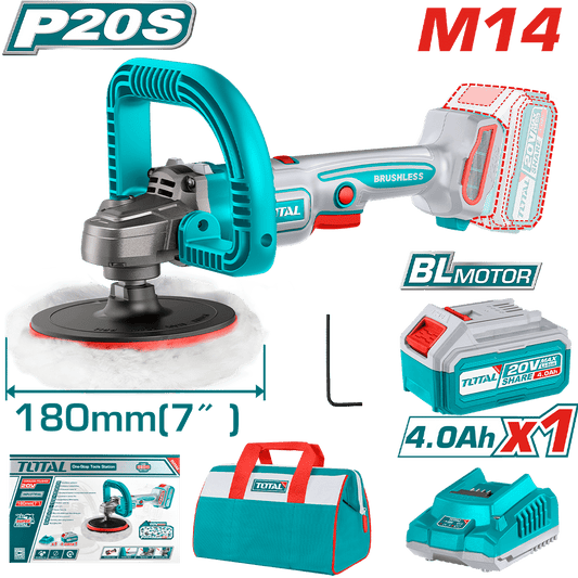 PULIDORA ANGULAR LL-ION 20V 125MM 4800RPM BRUSHLESS INDUSTRIAL