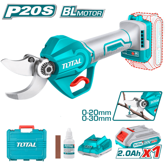 TIJERA LI-ION 20V P20S CORTE 20-30MM BRUSHLESS 1X2.0AH MALETIN