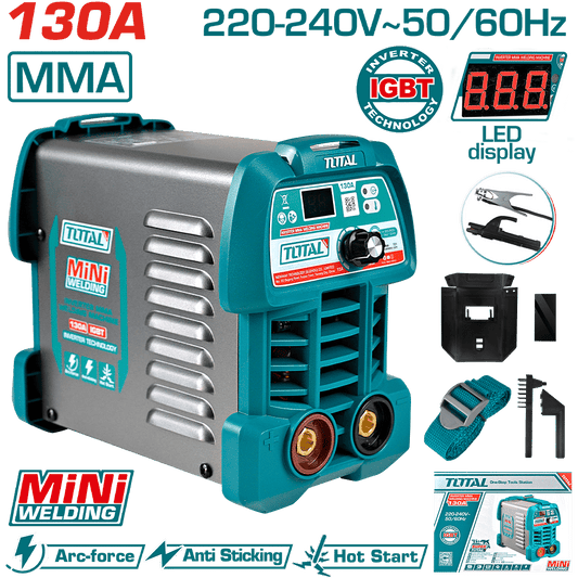 SOLDADORA INVERTER MMA 15-130A LCD E:1.6-3.2