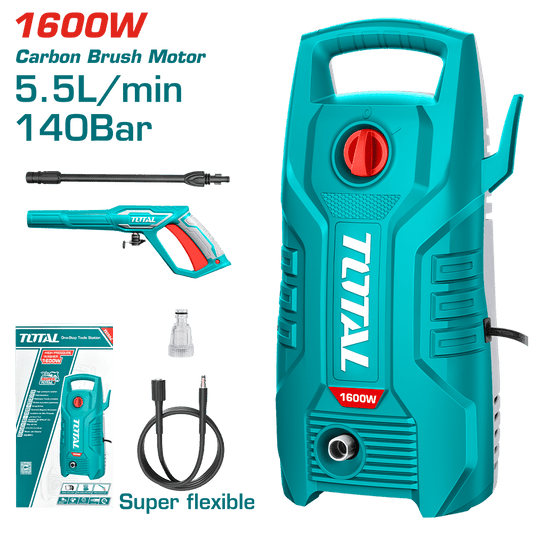 LAVADORA DE ALTA PRESION 1600W 2030PSI 5.5L/MIN