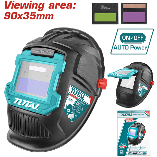 CARETA P/SOLDAR AUTOMATICO DIN4 V:90X35MM SOMBRA 11 SENSORX2