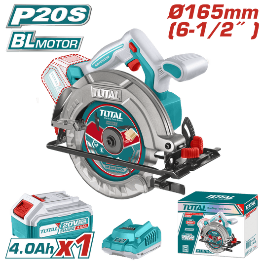 SIERRA CIRCULAR LI-ION 20V 5200RPM 165MM BRUSHLESS 1X4.0AH INDUSTRIAL