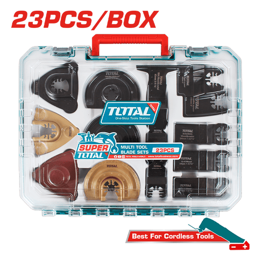 KIT DE ACCESORIOS PARA MULTI-HERRAMIENTA 23PCS EN MALETIN