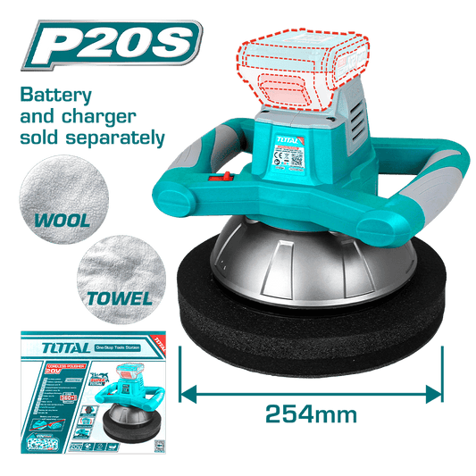 PULIDORA 254MM 20V 2500RPM INDUSTRIAL