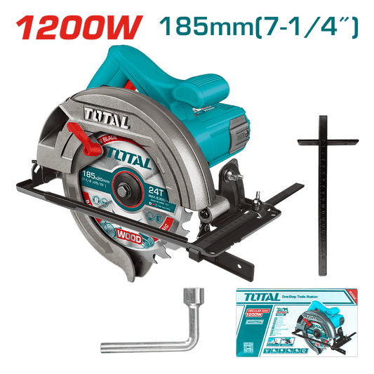 SIERRA CIRCULAR 1200W 5000RPM 185X20MM INDUSTRIAL