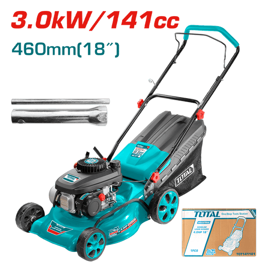 CORTA CESPED 141CC 4-TIEMPOS 3.0HP 2600RPM 460MM(18'')