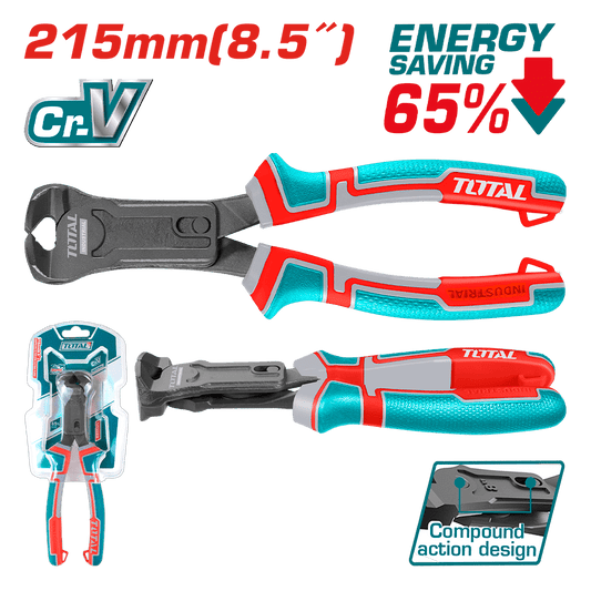 PINZA CORTE EXTREMO ACC COMPUESTA 8.5" 215MM CR.V MEJ:65% INDUSTRIAL