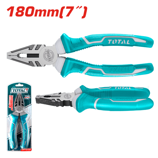 ALICATE DE COMBINACION 7'' 180MM PULIDO Y ANTIOXIDO