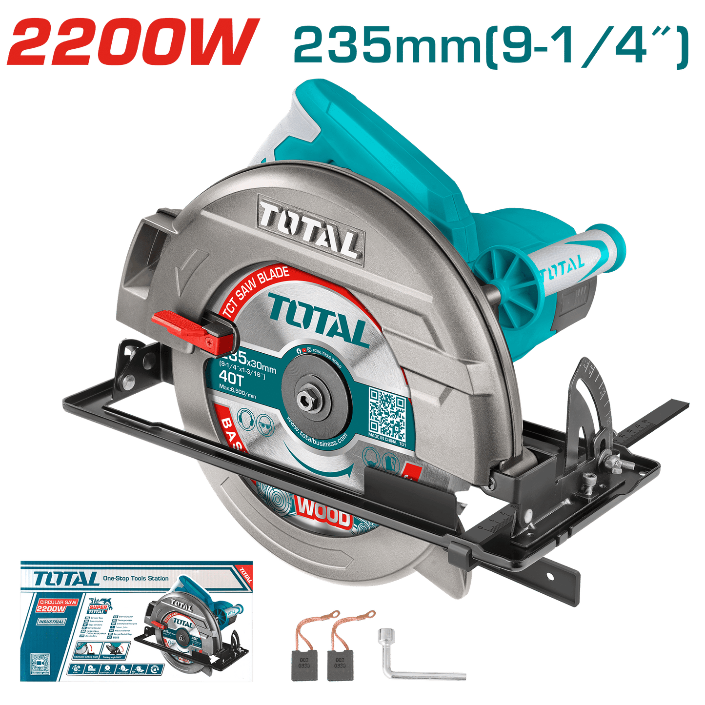SIERRA CIRCULAR 2200W 4300RPM 235X25.4MM INC DISCO INDUSTRIAL