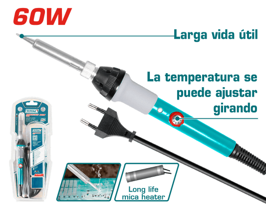 CAUTIN ELECTRICO 60W PRE 1-2 MINUTOS INDUSTRIAL