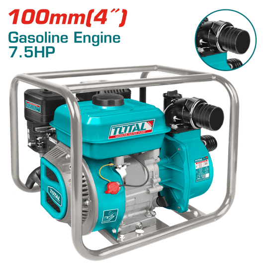 MOTOBOMBA GASOLINERA 4 PULG 7.5HP 1400L/MIN MAX 29M INDUSTRIAL