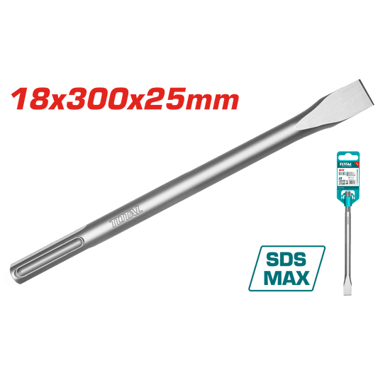CINCEL SDS MAX 18X300X25MM PLANO INDUSTRIAL