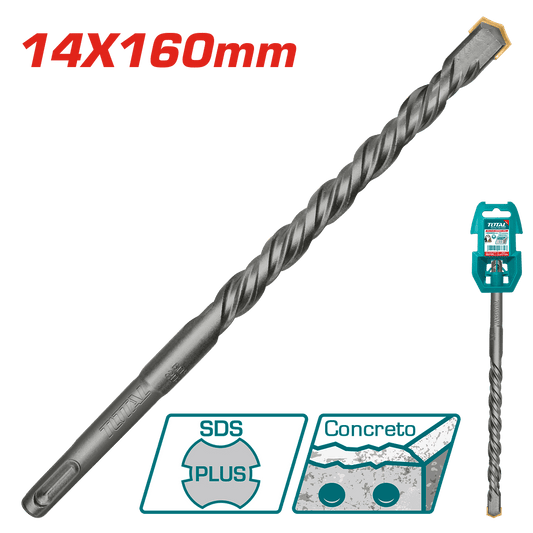 BROCA SDS PLUS 14 X 160MM INDUSTRIAL