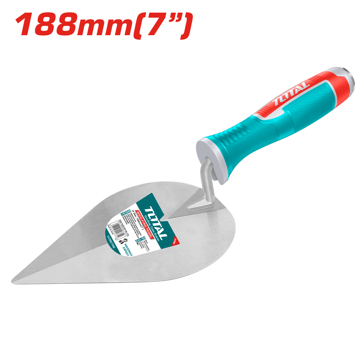 BADILEJO 7'' (180MM) BASTAGO: 9.5MM TOPE METALICO PUNTA AGUDA DISEÑO ÚNI