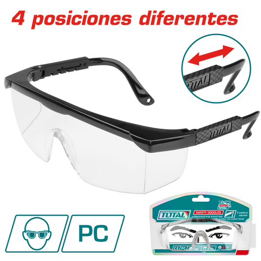 LENTES DE SEGURIDAD PC 4 NIVELES