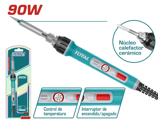 CAUTIN ELECTRICO 90W PRE:1-2MIN NUCLEO CERAMICO INC CONTROL TEMP