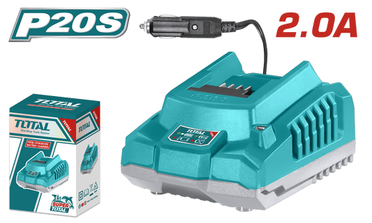 CARGADOR INTELIGENTE 2.0A 20V P20S ENTRADA 12-24V DC INDUSTRIAL