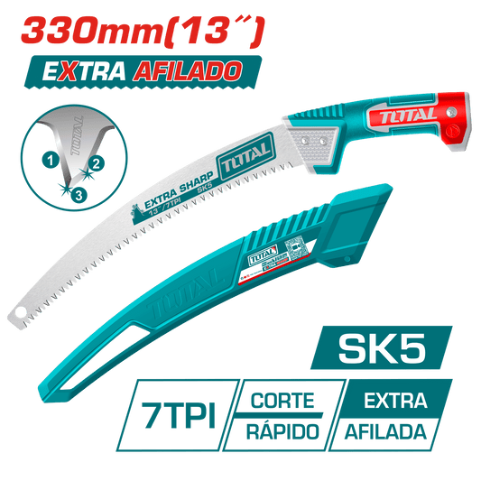 SIERRA DE PODAR 13'' (330MM) SK5 7TPI CON PROTECTOR INDUSTRIAL