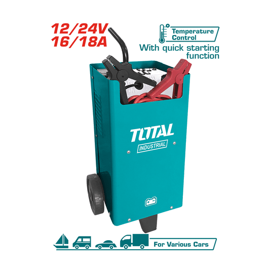 CARGADOR DE BATERÍA 220V CARGA:12/24V. 70-300AH. AISLAMIENTO H