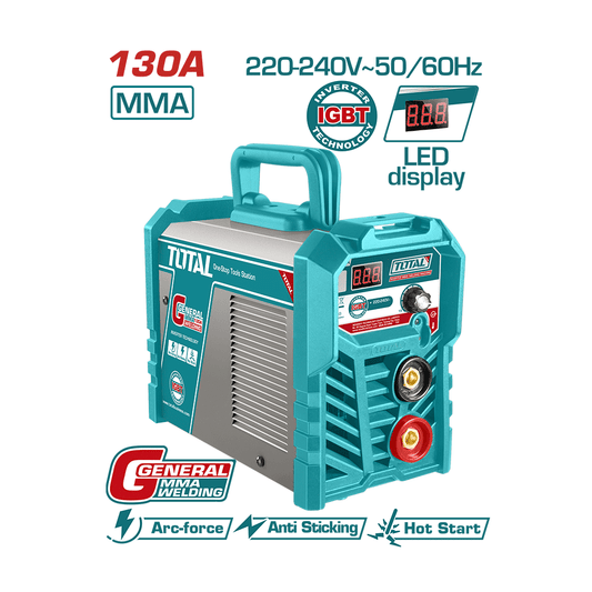 SOLDADORA INVERTER MMA 15-130A LCD E:1.6-3.2 LED DISPLAY